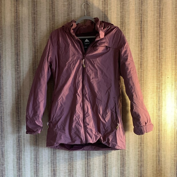 Burton Living Control Winter Jacket Coat Snow Ski Jacket Women’s Size L Purple - Picture 1 of 5